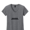 Ladies Heavy Cotton™ 100% Cotton V-Neck T-Shirt Thumbnail
