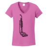 Ladies Heavy Cotton™ 100% Cotton V-Neck T-Shirt Thumbnail