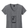 Ladies Heavy Cotton™ 100% Cotton V-Neck T-Shirt Thumbnail