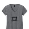 Ladies Heavy Cotton™ 100% Cotton V-Neck T-Shirt Thumbnail