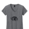 Ladies Heavy Cotton™ 100% Cotton V-Neck T-Shirt Thumbnail