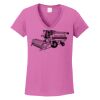 Ladies Heavy Cotton™ 100% Cotton V-Neck T-Shirt Thumbnail