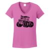 Ladies Heavy Cotton™ 100% Cotton V-Neck T-Shirt Thumbnail