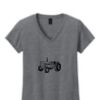 Ladies Heavy Cotton™ 100% Cotton V-Neck T-Shirt Thumbnail