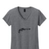 Ladies Heavy Cotton™ 100% Cotton V-Neck T-Shirt Thumbnail