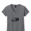 Ladies Heavy Cotton™ 100% Cotton V-Neck T-Shirt Thumbnail
