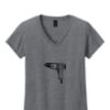 Ladies Heavy Cotton™ 100% Cotton V-Neck T-Shirt Thumbnail