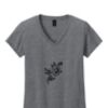 Ladies Heavy Cotton™ 100% Cotton V-Neck T-Shirt Thumbnail