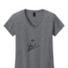 Ladies Heavy Cotton™ 100% Cotton V-Neck T-Shirt Thumbnail