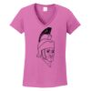 Ladies Heavy Cotton™ 100% Cotton V-Neck T-Shirt Thumbnail