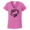 Ladies Heavy Cotton™ 100% Cotton V-Neck T-Shirt Thumbnail