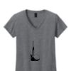 Ladies Heavy Cotton™ 100% Cotton V-Neck T-Shirt Thumbnail