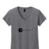 Ladies Heavy Cotton™ 100% Cotton V-Neck T-Shirt Thumbnail