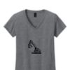 Ladies Heavy Cotton™ 100% Cotton V-Neck T-Shirt Thumbnail