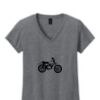 Ladies Heavy Cotton™ 100% Cotton V-Neck T-Shirt Thumbnail