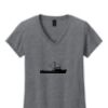 Ladies Heavy Cotton™ 100% Cotton V-Neck T-Shirt Thumbnail