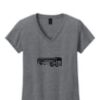 Ladies Heavy Cotton™ 100% Cotton V-Neck T-Shirt Thumbnail