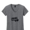 Ladies Heavy Cotton™ 100% Cotton V-Neck T-Shirt Thumbnail