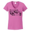 Ladies Heavy Cotton™ 100% Cotton V-Neck T-Shirt Thumbnail