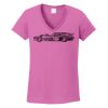 Ladies Heavy Cotton™ 100% Cotton V-Neck T-Shirt Thumbnail
