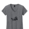 Ladies Heavy Cotton™ 100% Cotton V-Neck T-Shirt Thumbnail