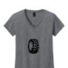 Ladies Heavy Cotton™ 100% Cotton V-Neck T-Shirt Thumbnail