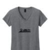 Ladies Heavy Cotton™ 100% Cotton V-Neck T-Shirt Thumbnail