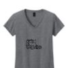 Ladies Heavy Cotton™ 100% Cotton V-Neck T-Shirt Thumbnail