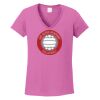 Ladies Heavy Cotton™ 100% Cotton V-Neck T-Shirt Thumbnail