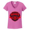 Ladies Heavy Cotton™ 100% Cotton V-Neck T-Shirt Thumbnail
