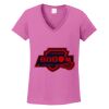 Ladies Heavy Cotton™ 100% Cotton V-Neck T-Shirt Thumbnail