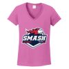 Ladies Heavy Cotton™ 100% Cotton V-Neck T-Shirt Thumbnail