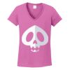 Ladies Heavy Cotton™ 100% Cotton V-Neck T-Shirt Thumbnail