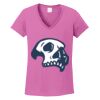 Ladies Heavy Cotton™ 100% Cotton V-Neck T-Shirt Thumbnail
