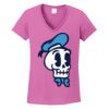 Ladies Heavy Cotton™ 100% Cotton V-Neck T-Shirt Thumbnail