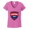 Ladies Heavy Cotton™ 100% Cotton V-Neck T-Shirt Thumbnail