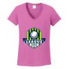 Ladies Heavy Cotton™ 100% Cotton V-Neck T-Shirt Thumbnail