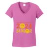 Ladies Heavy Cotton™ 100% Cotton V-Neck T-Shirt Thumbnail