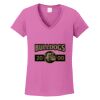 Ladies Heavy Cotton™ 100% Cotton V-Neck T-Shirt Thumbnail