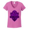 Ladies Heavy Cotton™ 100% Cotton V-Neck T-Shirt Thumbnail