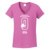 Ladies Heavy Cotton™ 100% Cotton V-Neck T-Shirt Thumbnail