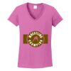 Ladies Heavy Cotton™ 100% Cotton V-Neck T-Shirt Thumbnail