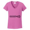 Ladies Heavy Cotton™ 100% Cotton V-Neck T-Shirt Thumbnail