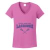 Ladies Heavy Cotton™ 100% Cotton V-Neck T-Shirt Thumbnail