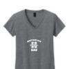 Ladies Heavy Cotton™ 100% Cotton V-Neck T-Shirt Thumbnail