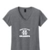 Ladies Heavy Cotton™ 100% Cotton V-Neck T-Shirt Thumbnail